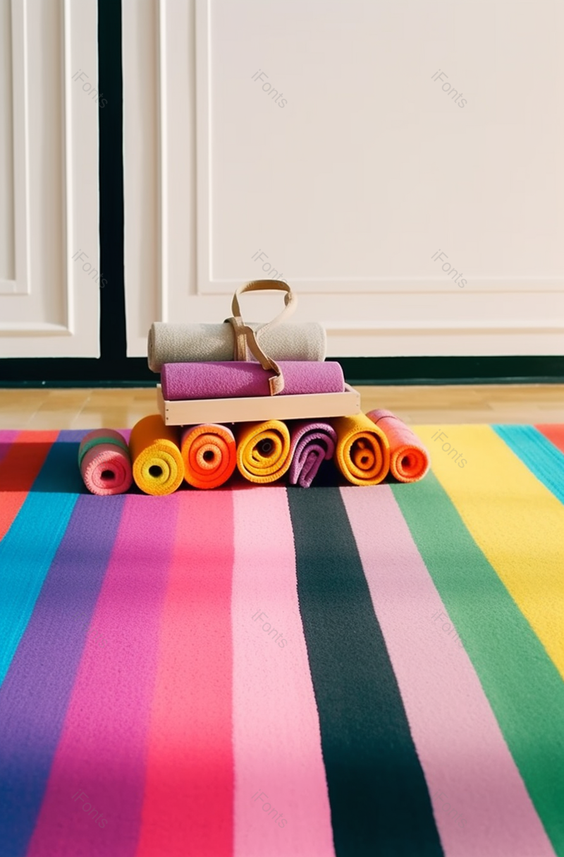 练习瑜伽垫子高清特写摄影图,高清,摄影图,摄影图片,图片大全,摄影图免费下载